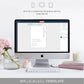 Estelle White | Printable Save The Date Template