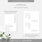 Estelle White | Printable Save The Date Template