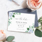 Ferras Blossom Blue | Printable Save The Date - Black Bow Studio
