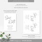 Gigi Script | Printable Save The Date