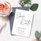 Gigi Script | Printable Save The Date