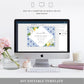 The Med Lemons | Printable Save The Date - Black Bow Studio