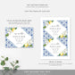 The Med Lemons | Printable Save The Date - Black Bow Studio