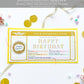 Dot Pastel | Scratch-off Birthday Boarding Pass