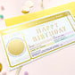 Dot Pastel | Scratch-off Birthday Boarding Pass