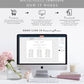 Estelle White | Printable Seating Chart - 3 Banquet Tables