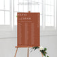 Estelle White | Printable Seating Chart - 3 Banquet Tables