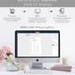 Estelle White | Printable Seating Chart - 3 Banquet Tables