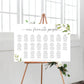 Darcy Greenery | Printable Seating Chart Template