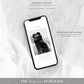 Gigi Script Gold | Smartphone Photo Save The Date