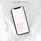 Estelle White | Smartphone Wedding Invitation Template