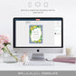 Positano Oranges & Lemons | Printable Spritz Station Sign Template