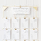 Ellesmere White | Printable Table Numbers Template