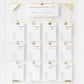 Ellesmere White | Printable Table Numbers Template