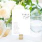 Ellesmere White | Printable Table Numbers Template