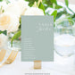 Ellesmere White | Printable Table Numbers Template