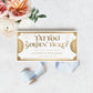 Golden Ticket Gold | Printable Tattoo Custom Gift Voucher Template