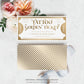 Golden Ticket Gold | Printable Tattoo Custom Gift Voucher Template