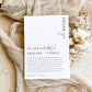 Estelle White | Printable Wedding Thank You Card