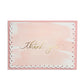 Watercolour Pink Gold | Thank You Greeting Card
