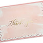 Watercolour Pink Gold | Thank You Greeting Card