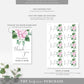 Ferras Blossom Pink | Printable Thank You Favour Tag Template