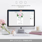 Ferras Blossom Pink | Printable Thank You Favour Tag Template