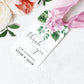 Ferras Blossom Pink | Printable Thank You Favour Tag Template