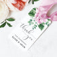 Ferras Blossom Pink | Printable Thank You Favour Tag Template