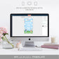 Bluey Blue | Printable Favour Tag Template - Black Bow Studio