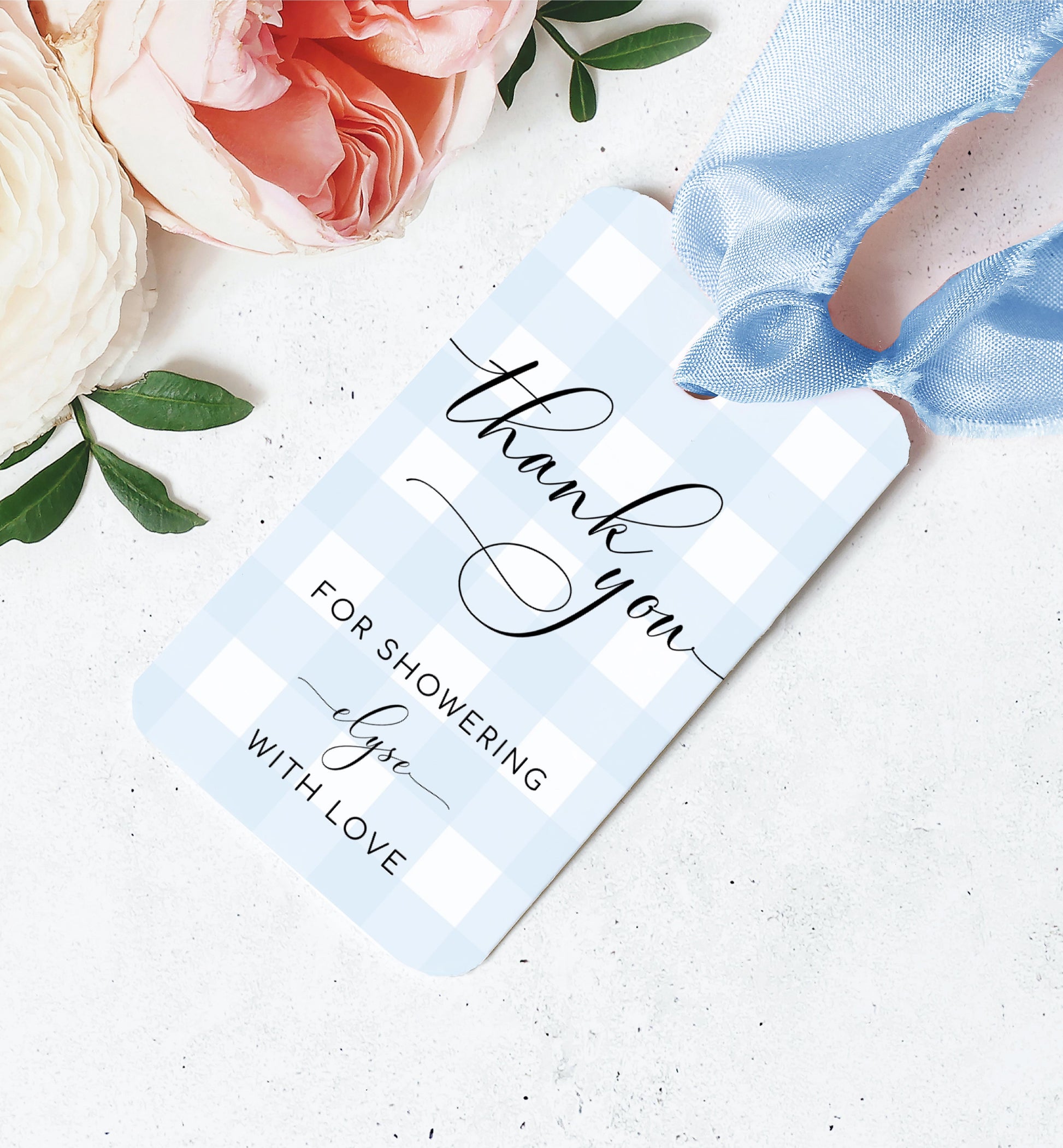 gingham-blue-printable-thank-you-tag-template-black-bow-studio for Free Editable Printable Thank You Tags Template Gingham Blue | Printable Thank You Tag Template – Black Bow Studio for Free Editable Printable Thank You Tags Template