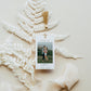 Ellesmere White | Printable Photo Favour Tag Template