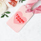 Sunray Pink Gold | Printable Thank You Valentine Favour Tags