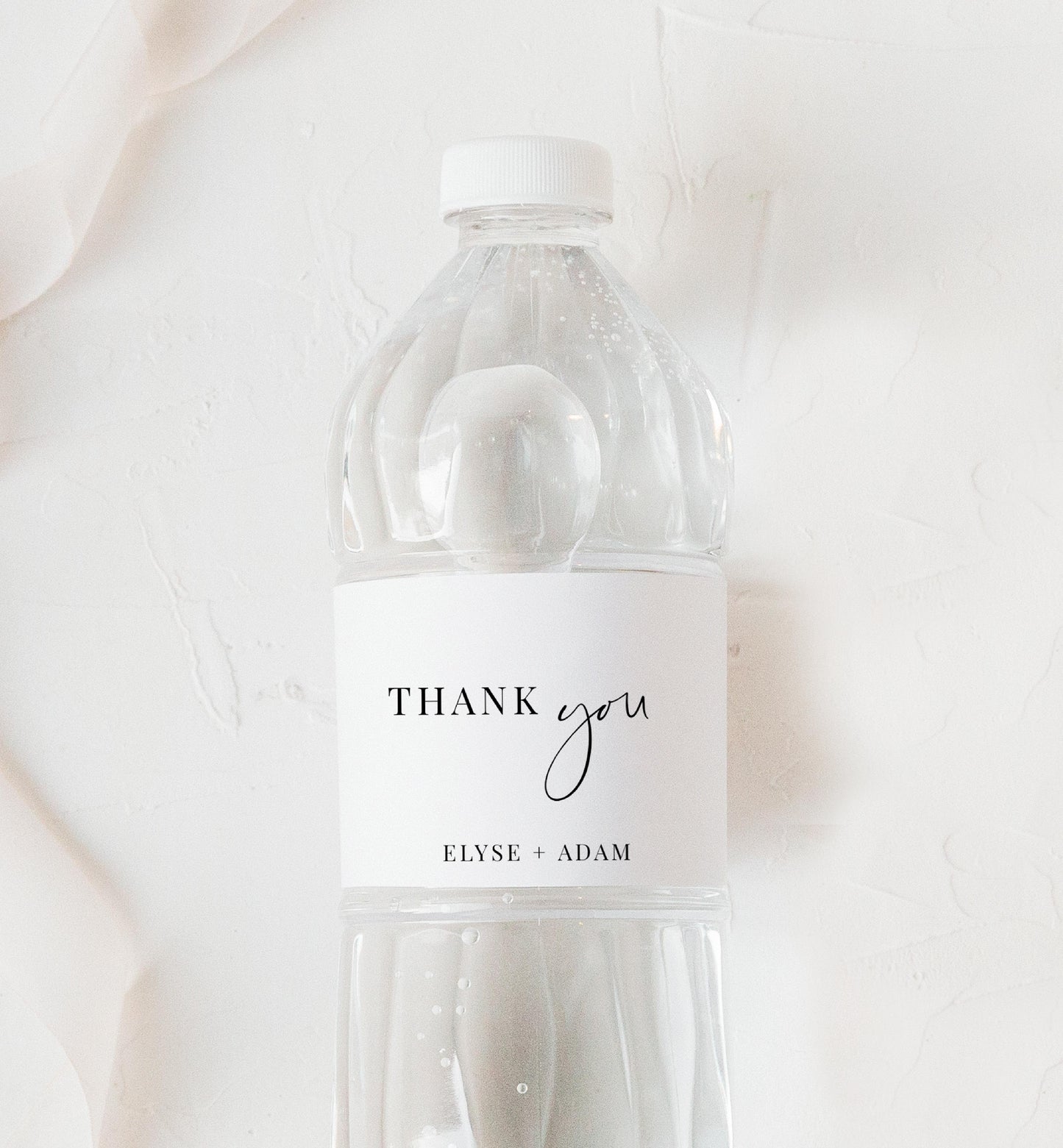 Estelle White | Printable Water Bottle Favour Labels