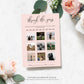 Lucas Script White | Printable Through The Years Photo Bridal Shower Game