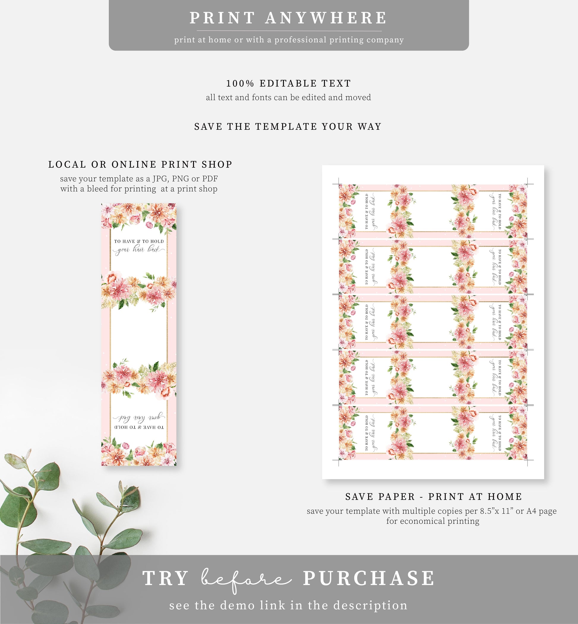 quinn-floral-pink-printable-bridesmaid-proposal-scrunchie-tag-templa-black-bow-studio for Editable Free Printable Scrunchie Tag Template Quinn Floral Pink | Printable Bridesmaid Proposal Scrunchie Tag Templa – Black Bow Studio for Editable Free Printable Scrunchie Tag Template