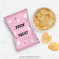 Halloween Orange | Printable Chip Packet Favour Template