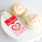 Convo Hearts Red Pink | Printable Sweetheart Valentine Tag Template