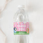 Bluey Pink | Printable Water Bottle Favour Labels Template