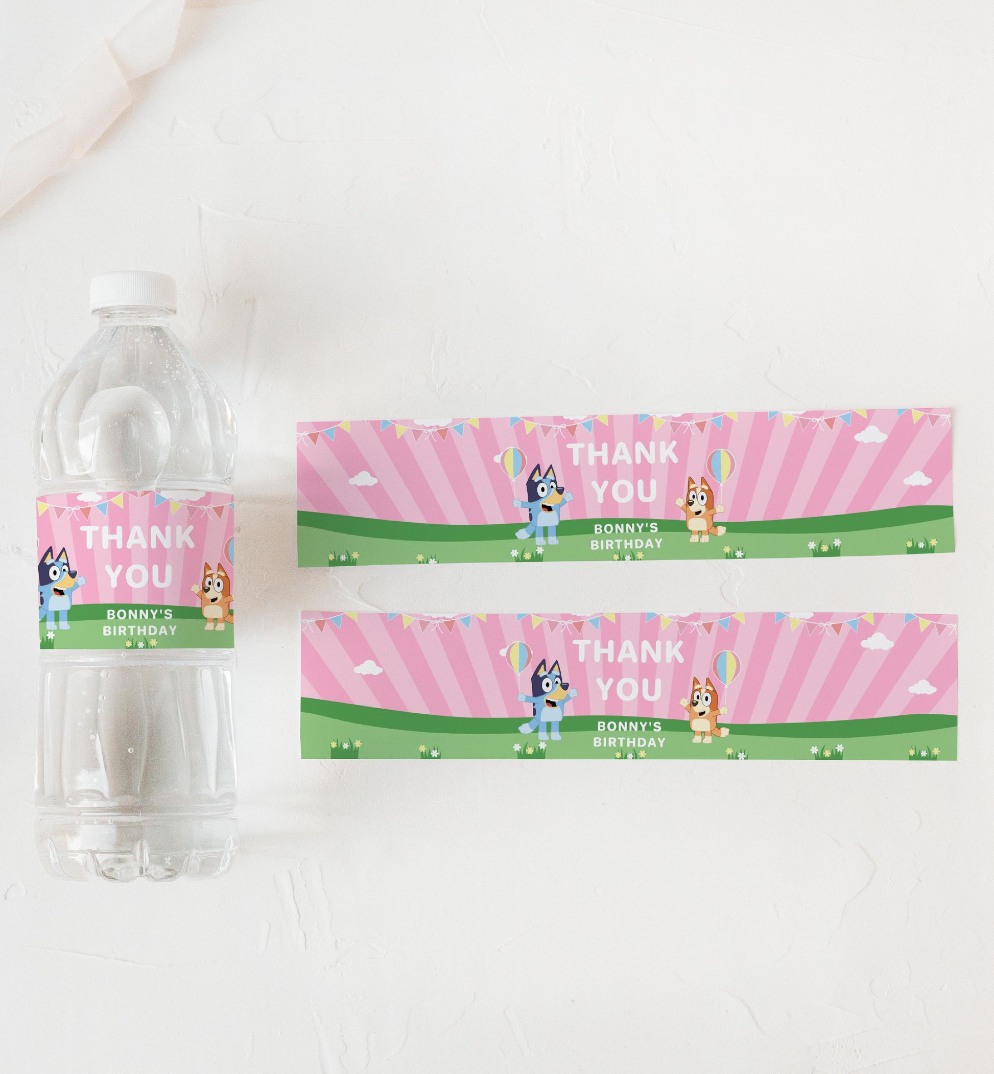 Bluey Printable Water Label – lilyjanekreations