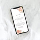 Cambridge Multi | Smartphone Wedding Invitation Template