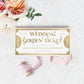 Golden Ticket Gold | Printable Wedding Custom Gift Voucher Template