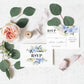 Darcy Floral Blue | Printable Wedding Invitation Suite Template - Black Bow Studio