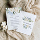 Darcy Floral White | Printable Wedding Invitation Suite - Black Bow Studio