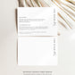 Estelle White | Printable Wedding Invitation Suite Template