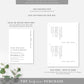 Estelle White | Printable Wedding Invitation Suite Template