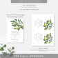 Tuscan Lemons | Printable Wedding Invitation Suite