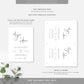 Gigi Script | Printable Wedding Invitation Suite - Black Bow Studio