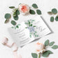 Ferras Blossom Blue | Printable Wedding Program - Black Bow Studio