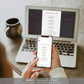 Estelle White | Printable Itinerary Card Template